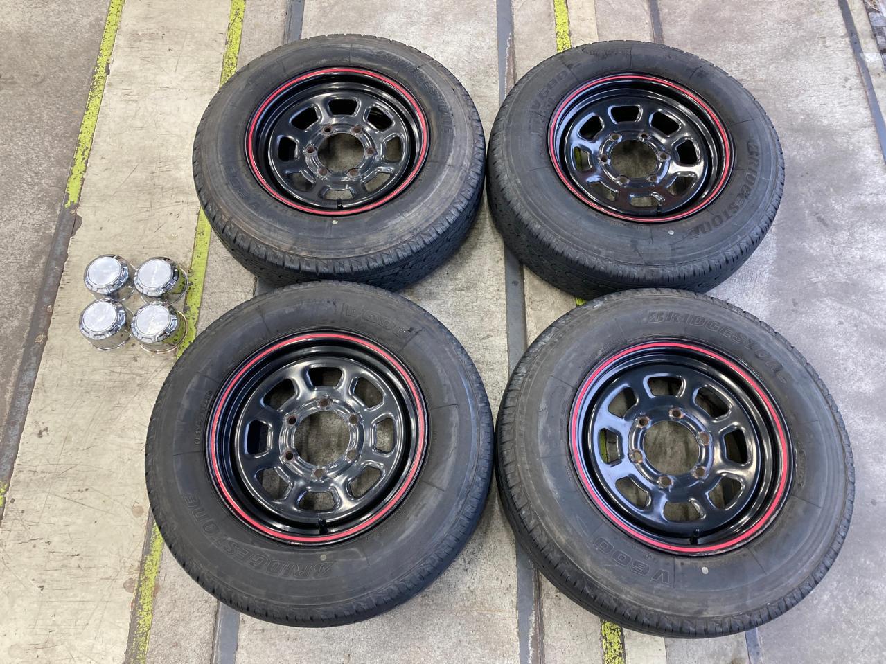 RADIANCE
Steel wheel
+
BRIDGESTONE
V600