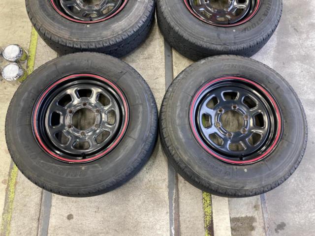 RADIANCE
Steel wheel
+
BRIDGESTONE
V600