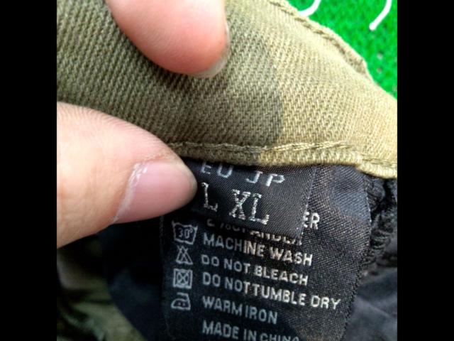 XL size
KOMINE
Protect cotton cargo pants