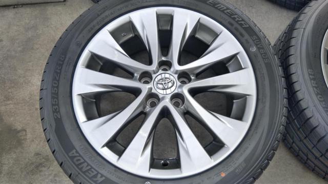 Unused, original Toyota part with labels.
20 system
Velfire
Original aluminum wheel
+
KENDA (Kenda)
EMERA
SUV
KR605