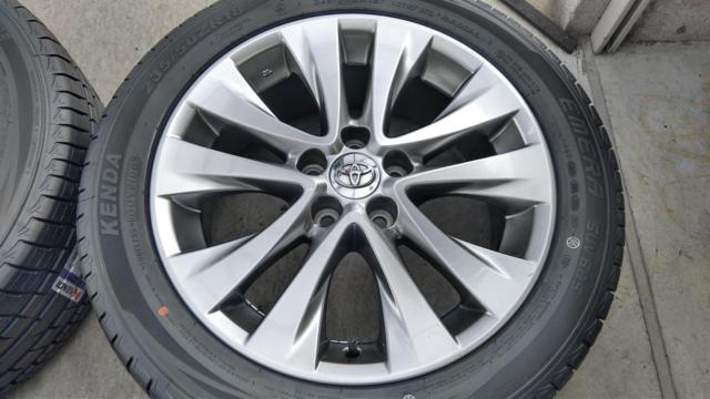 Unused, original Toyota part with labels.
20 system
Velfire
Original aluminum wheel
+
KENDA (Kenda)
EMERA
SUV
KR605