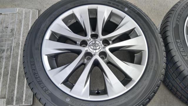 Unused, original Toyota part with labels.
20 system
Velfire
Original aluminum wheel
+
KENDA (Kenda)
EMERA
SUV
KR605