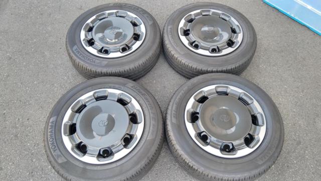 トヨタ シエンタ/10系 純正スチール + YOKOHAMA BluEarth-FE AE30