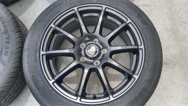  with unused tire  
A-TECH
SCHNEIDER
StaG
+
GOODYEAR
ASSURANCE
MAXGUARD
