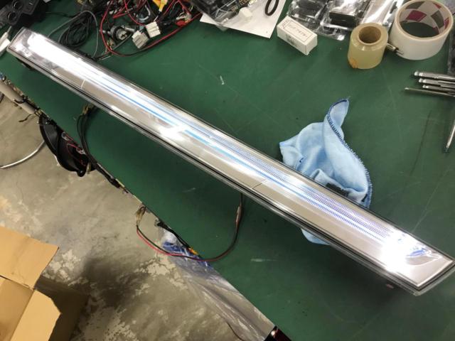 ダイハツ タントカスタム/LA600 純正OPイルミネーション内蔵フロントグリル 53100-B2010-H