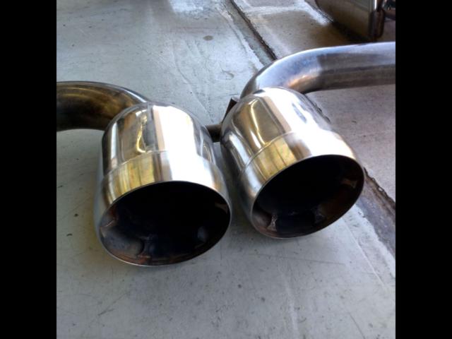 メーカー不明 ストレートパイプ + SACLAM リアピースマフラー【MINI/R53】