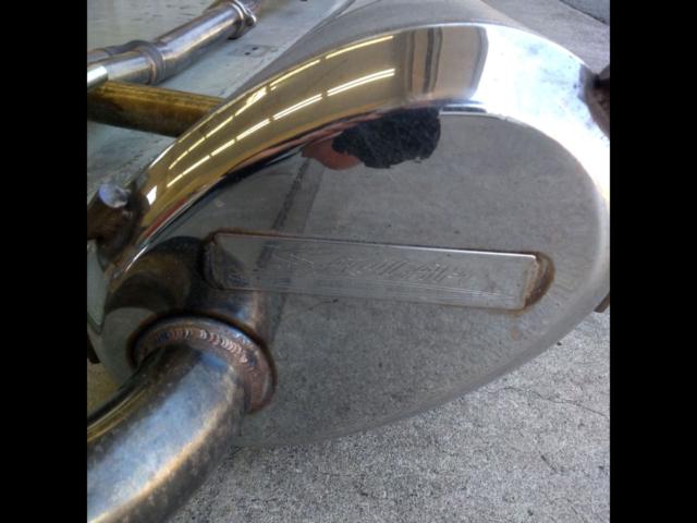 メーカー不明 ストレートパイプ + SACLAM リアピースマフラー【MINI/R53】