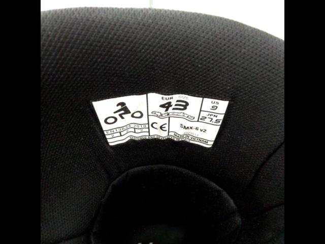 Size: 27.5cm Alpinestars
SMX-6
V2