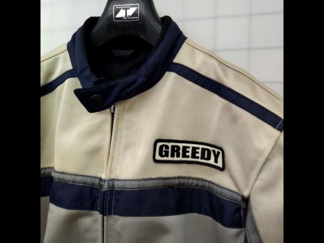 L size GREEDY
Mesh jacket