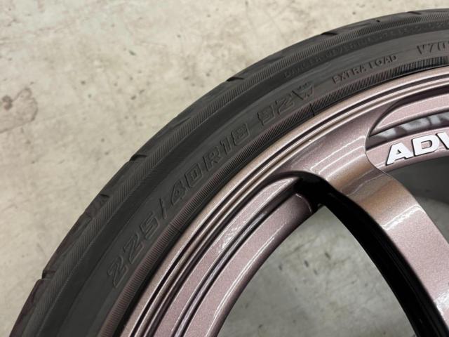 YOKOHAMA ADVAN Racing RG4+YOKOHAMA ADVAN FLEVA | やや傷や汚れあり | アップガレージ 昭島店 ...