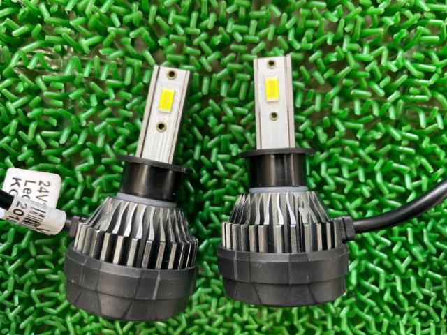 【H3/ホワイト】メーカー不明 LEDバルブ