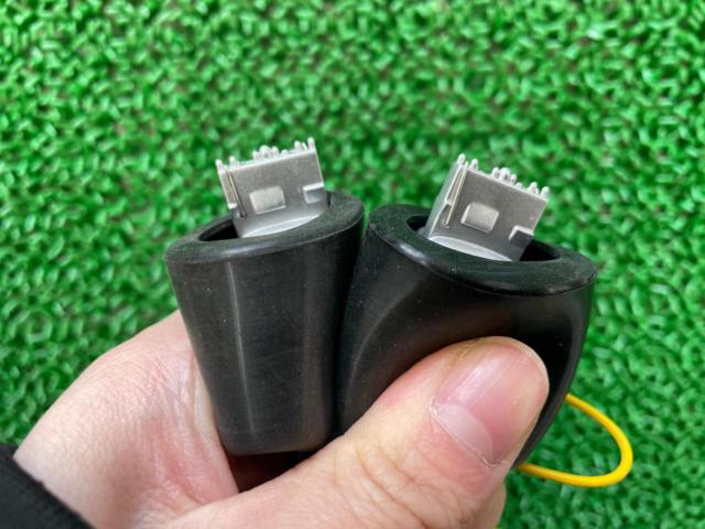 【T20/ブルー/ホワイト】メーカー不明 2色切替LEDウインカーバルブ