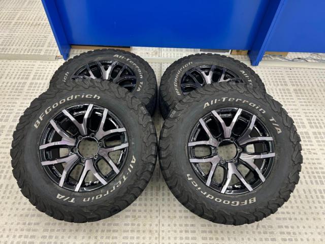 RAYS(レイズ) DAYTONA(デイトナ) FDX F6  + BFGoodrich(ビーエフグッドリッチ) ALL Terrain T/A K02 265/70R17