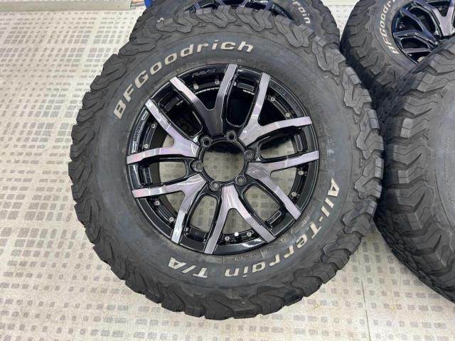RAYS(レイズ) DAYTONA(デイトナ) FDX F6  + BFGoodrich(ビーエフグッドリッチ) ALL Terrain T/A K02 265/70R17