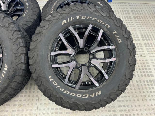 RAYS(レイズ) DAYTONA(デイトナ) FDX F6  + BFGoodrich(ビーエフグッドリッチ) ALL Terrain T/A K02 265/70R17