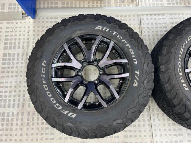 RAYS(レイズ) DAYTONA(デイトナ) FDX F6  + BFGoodrich(ビーエフグッドリッチ) ALL Terrain T/A K02 265/70R17