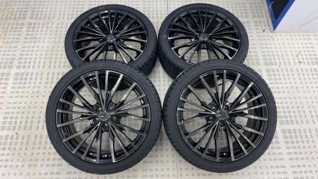 【プリウス等♪新品タイヤ付き♪】AXEL REDIRE   + KENDA KR20 225/40R18 92H