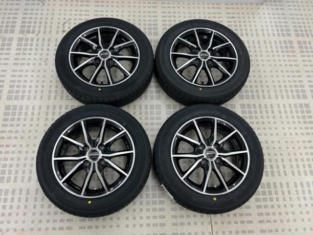 【軽自動適合多数♪国産タイヤ付き♪】MARUKA SERVICE MANARAY SPORT EUROSPEED SPIDER 5   + BRIDGESTONE NEWNO