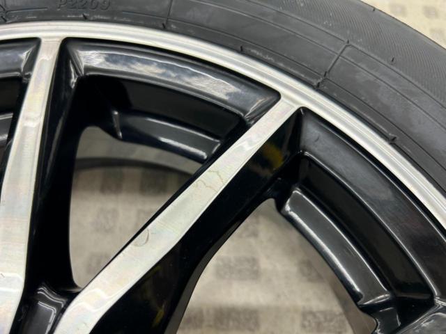 【軽自動適合多数♪国産タイヤ付き♪】MARUKA SERVICE MANARAY SPORT EUROSPEED SPIDER 5   + BRIDGESTONE NEWNO