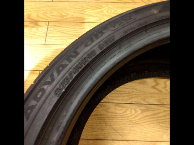 YOKOHAMA
ADVAN
dB
V552
※ 1 This only