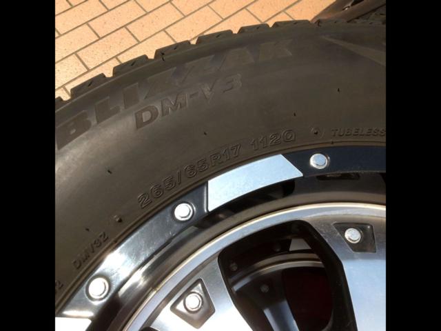 TRISTAR INTERNATIONAL MKW MK-46 Diacut GraphiteClear+BRIDGESTONE BLIZZAK DM-V3