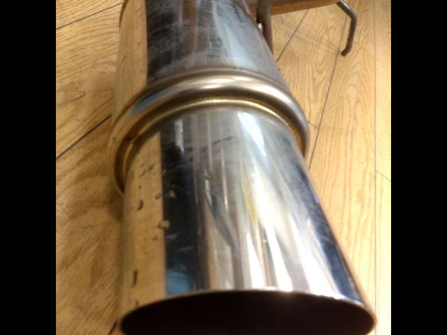 砲弾マフラー【エブリィワゴンDA62W】