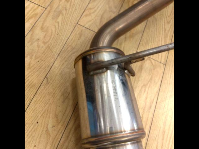 砲弾マフラー【エブリィワゴンDA62W】