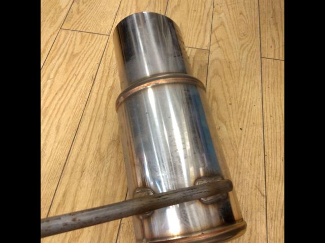 砲弾マフラー【エブリィワゴンDA62W】