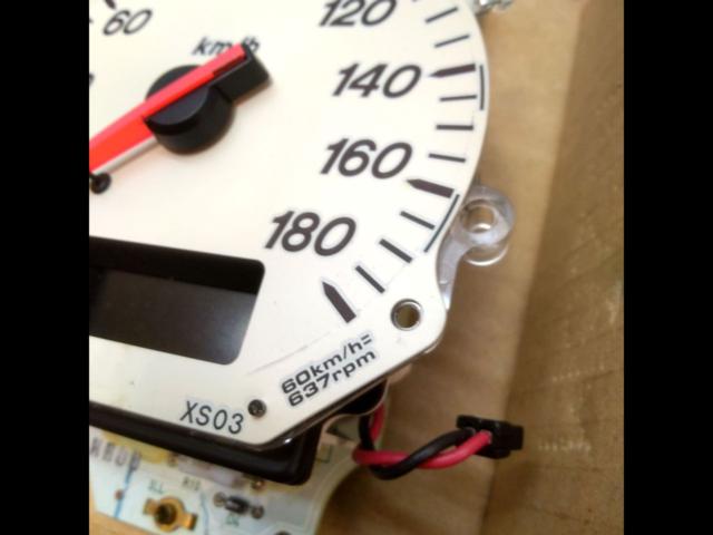 純正スピードメーター【RX-7 FD3S 最終型(6型)】