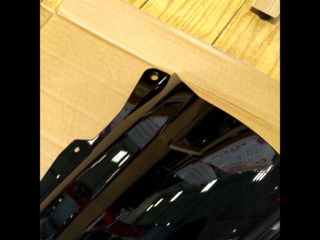 Smoked screen for Ninja
ZX-25R