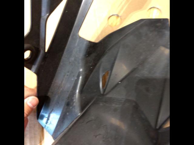 Genuine rear inner fender for Ninja
ZX-25R