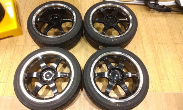 RAYS VOLK RACING TE37 TTA Progressive Model + DUNLOP DIREZZA DZ102