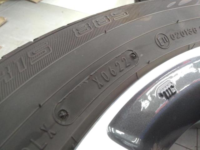 HONDA GB5 フリード 純正ホイール + DUNLOP ENASAVE EC300