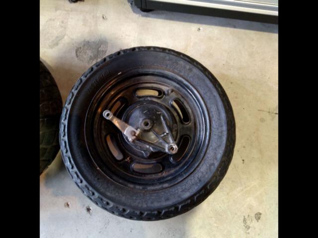 HONDA genuine
Front and rear wheel set for Ape 50