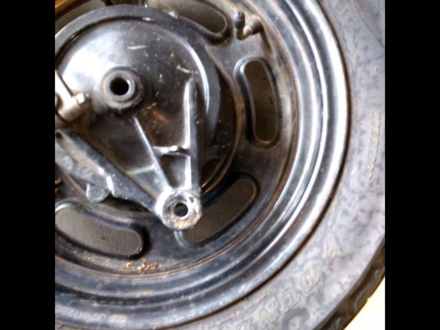 HONDA genuine
Front and rear wheel set for Ape 50