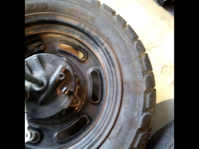 HONDA genuine
Front and rear wheel set for Ape 50