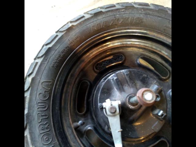 HONDA genuine
Front and rear wheel set for Ape 50