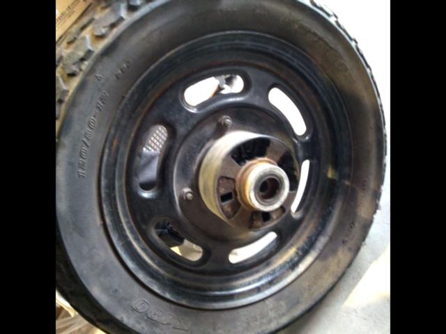 HONDA genuine
Front and rear wheel set for Ape 50