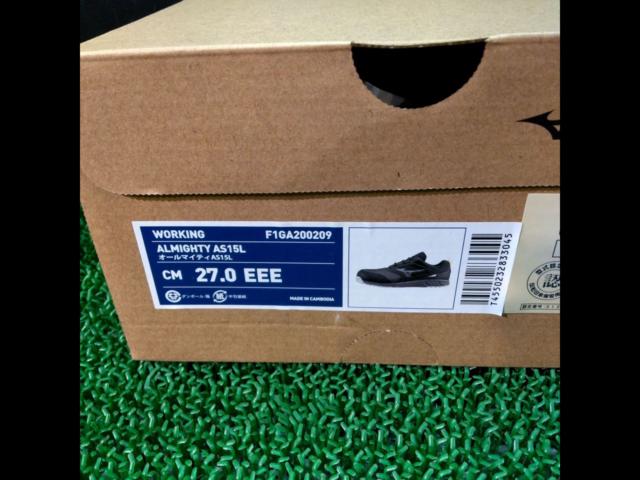 Mizuno
safety shoes 27cm