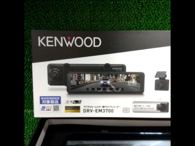 KENWOOD DRV-EM3700 デジタルルームミラー 前後2カメラドライブレコーダー 2021年モデル