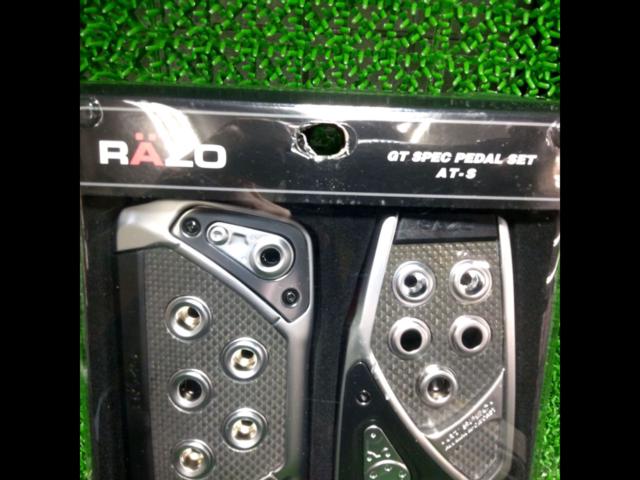 RAZO GT SPEC PEDAL SET AT-S 【RP101】