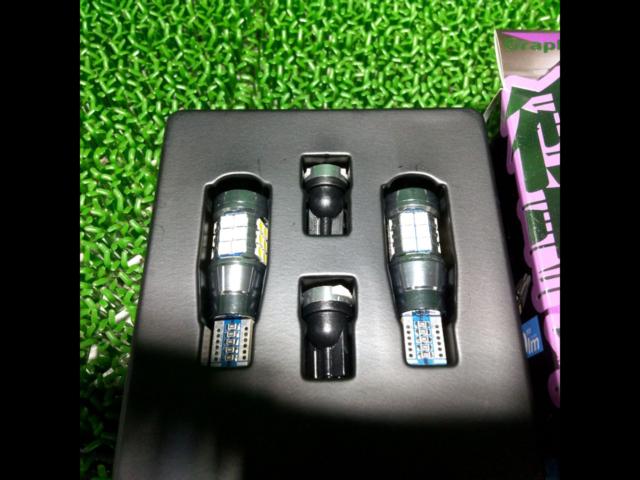 【T16+T10】アークス バックランプ&ナンバー灯セット