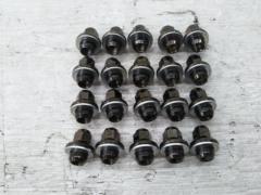 Toyota genuine flat-seat chrome nuts