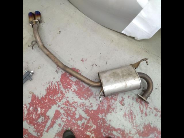 【トヨタ純正】マフラー+マフラーカッター