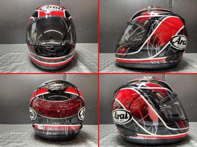 Arai】 Astro-IQ MAMOLA2 サイズ:57-58cm | やや傷や汚れあり | アップ 