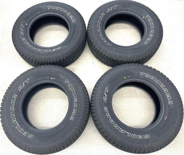 【YOKOHAMA】GEOLANDAR A/T G015 215/80R15 102S 2025年製 4本セット
