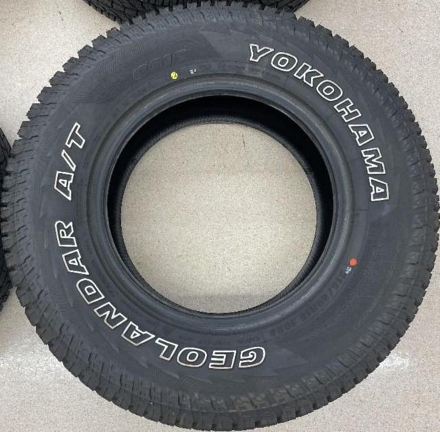 【YOKOHAMA】GEOLANDAR A/T G015 215/80R15 102S 2025年製 4本セット