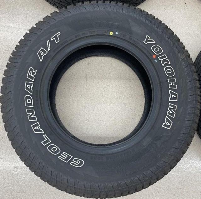 【YOKOHAMA】GEOLANDAR A/T G015 215/80R15 102S 2025年製 4本セット