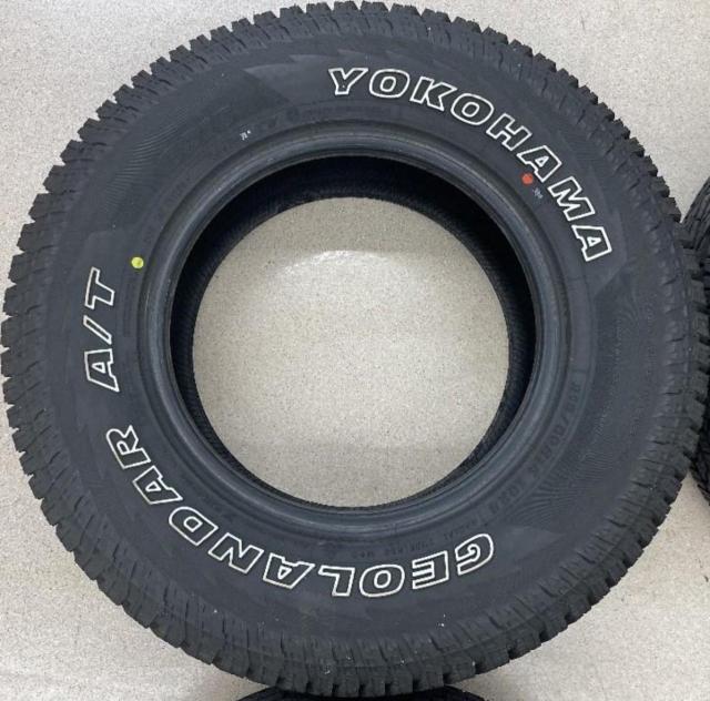 【YOKOHAMA】GEOLANDAR A/T G015 215/80R15 102S 2025年製 4本セット