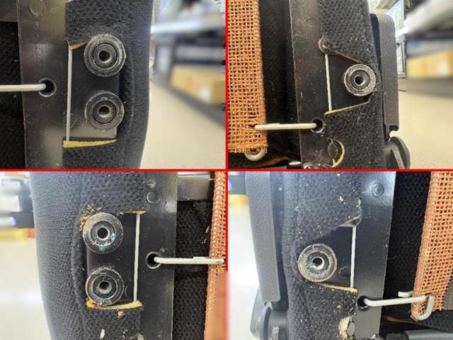 希少品! 【TOM’S】RECARO製 セミバケットシート 1脚 SP-SITZ S O.BEZ.MI./AVUS 【377533.317】